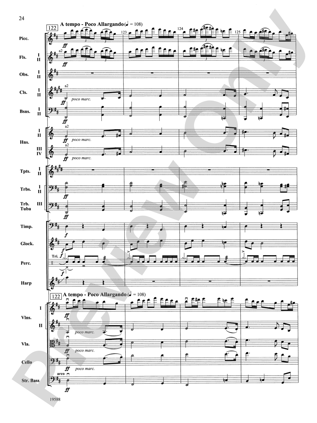 Camp Meeting (Fantasia on Early American Hymns): Full Orchestra Conductor Score & Parts