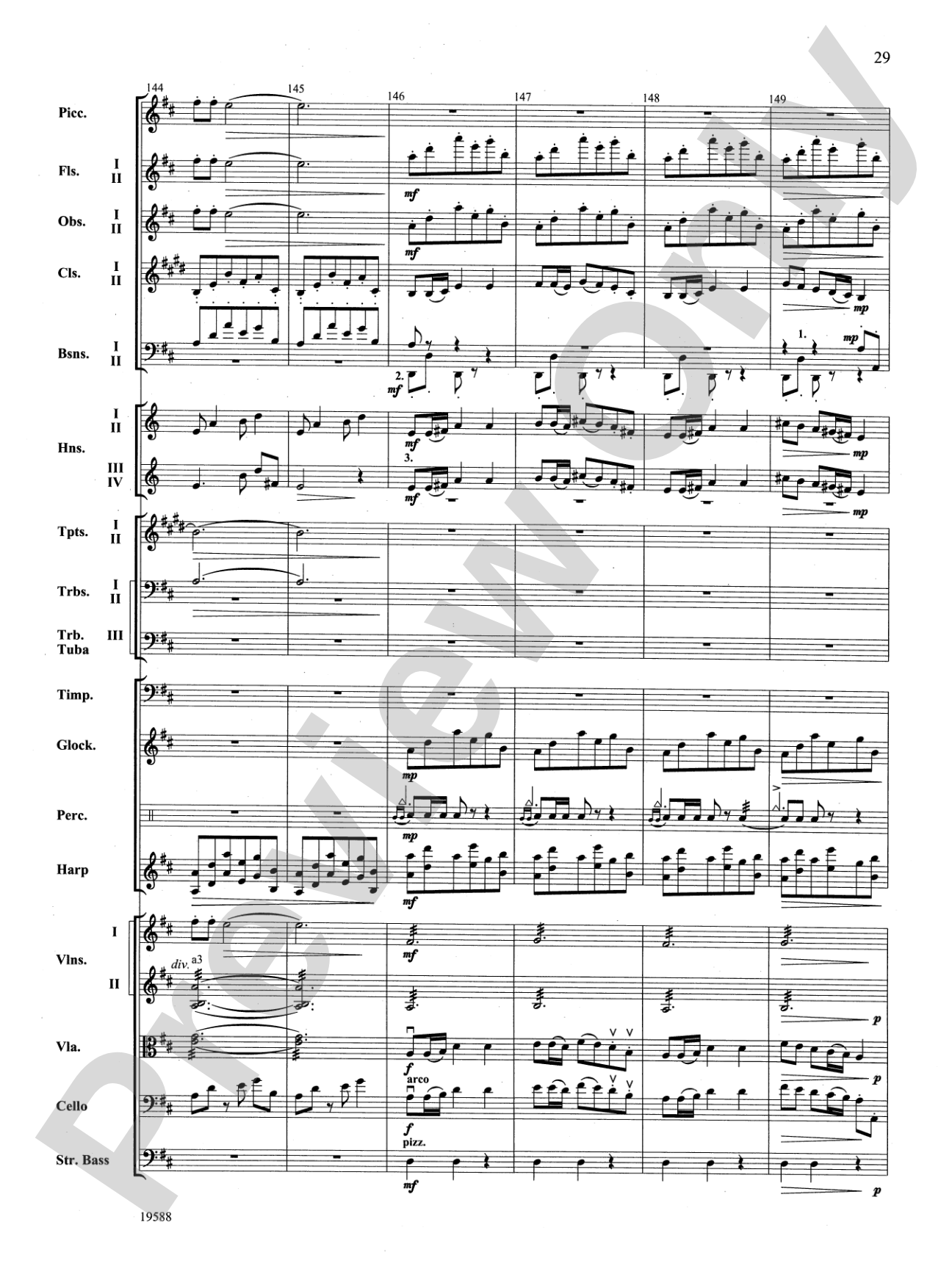 Camp Meeting (Fantasia on Early American Hymns): Full Orchestra Conductor Score & Parts