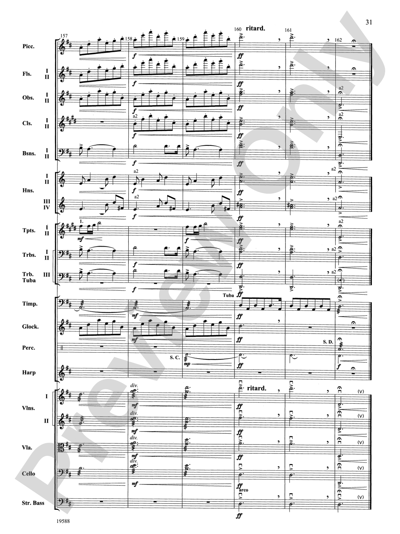 Camp Meeting (Fantasia on Early American Hymns): Full Orchestra Conductor Score & Parts