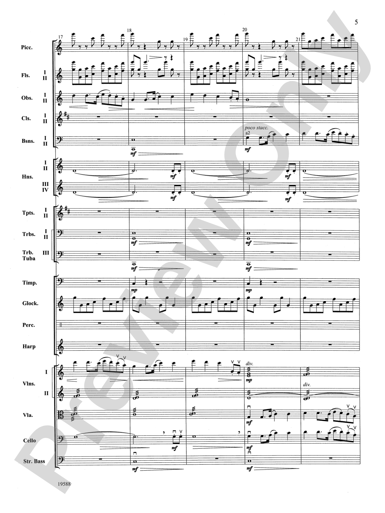 Camp Meeting (Fantasia on Early American Hymns): Full Orchestra Conductor Score & Parts