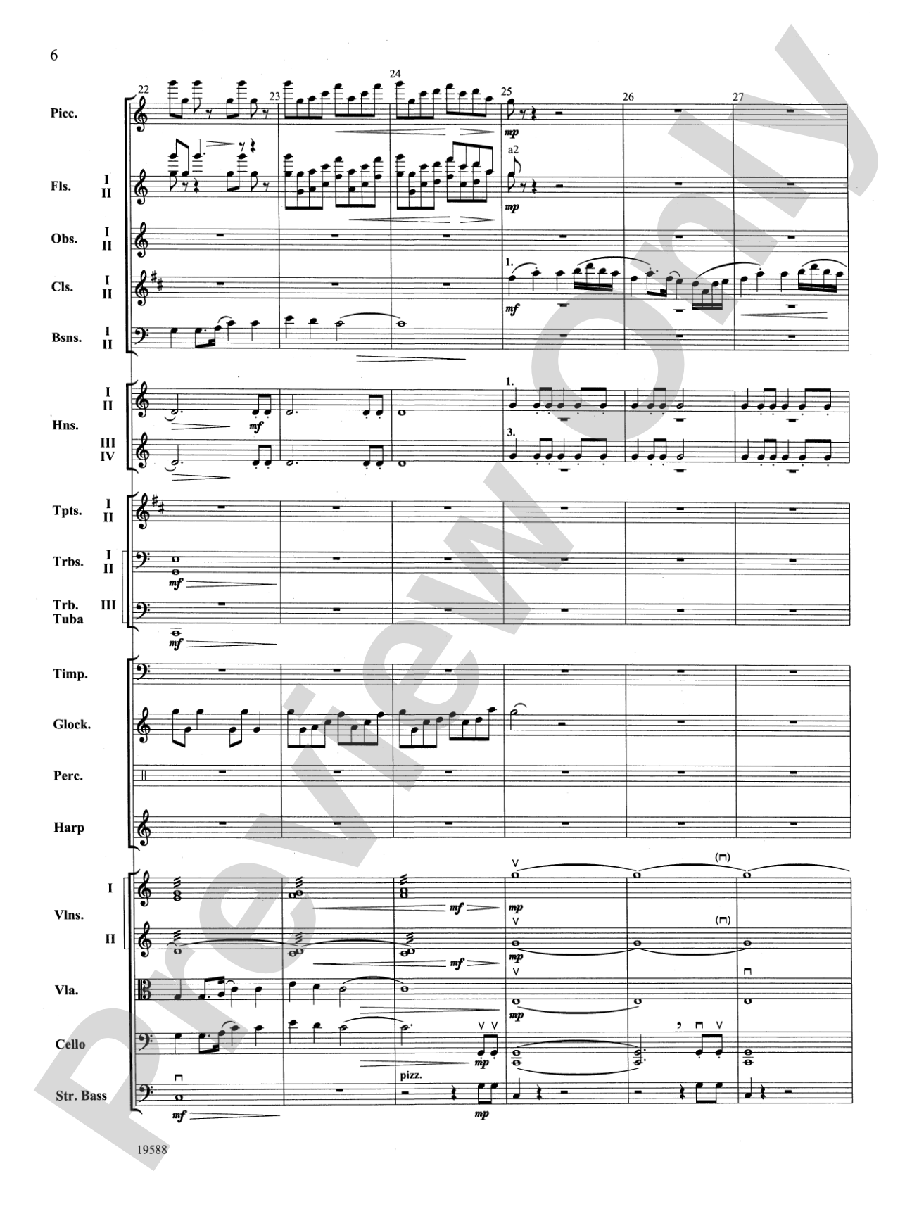 Camp Meeting (Fantasia on Early American Hymns): Full Orchestra Conductor Score & Parts