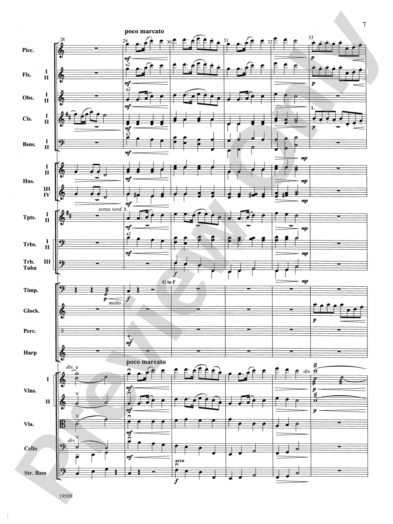 Camp Meeting (Fantasia on Early American Hymns): Full Orchestra Conductor Score & Parts