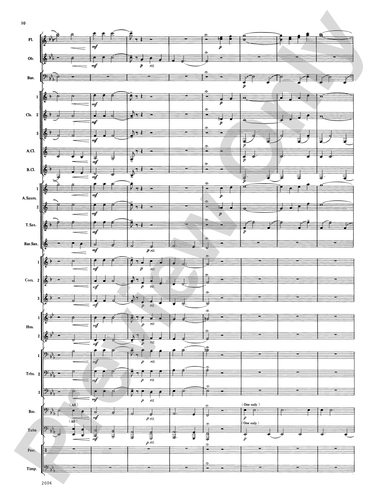 Shenandoah Valley: Concert Band Conductor Score & Parts