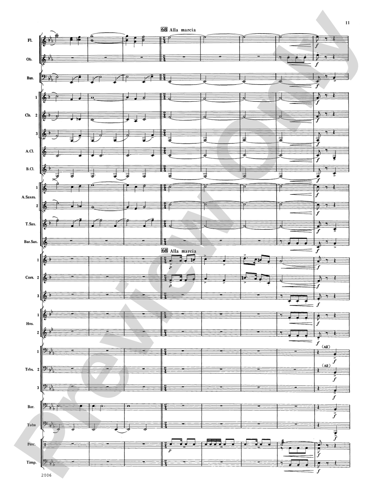 Shenandoah Valley: Concert Band Conductor Score & Parts