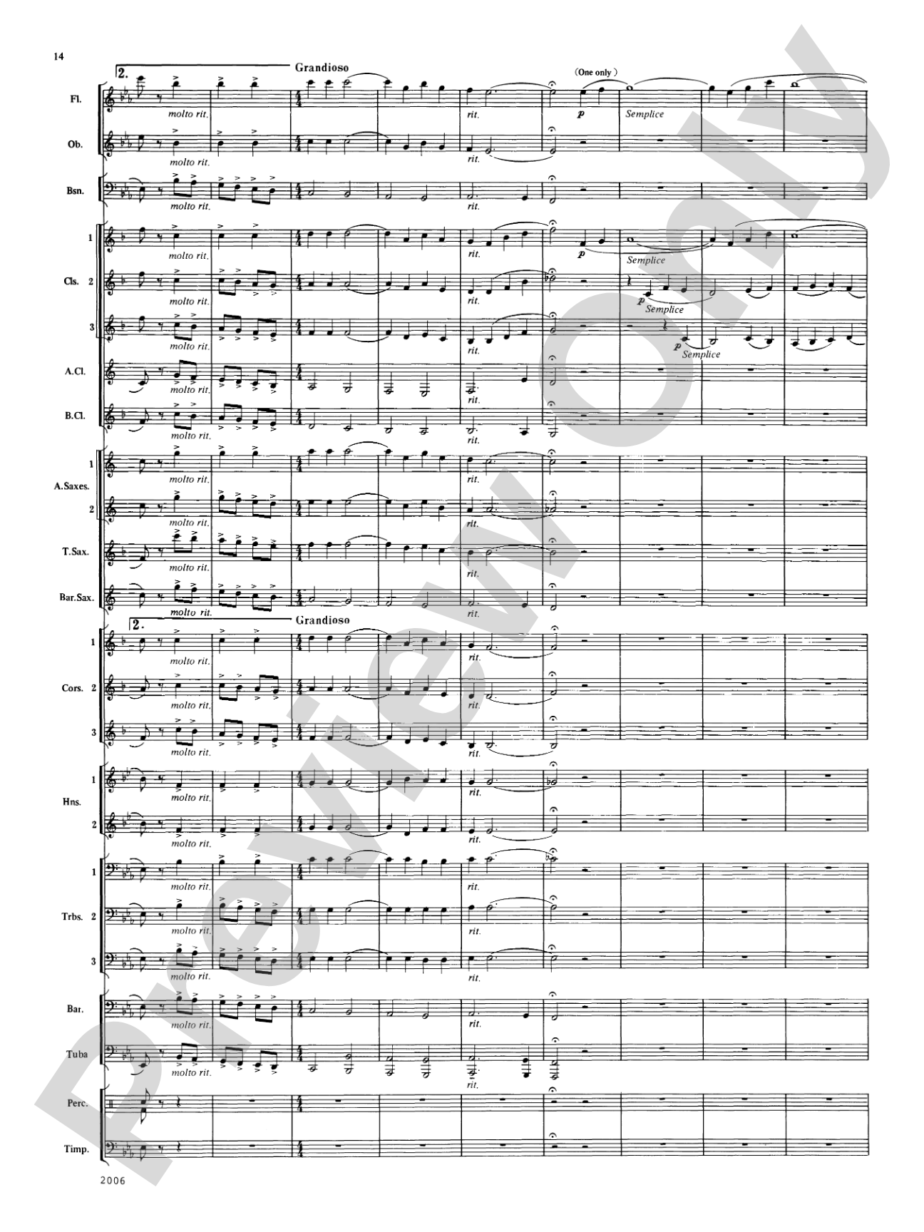 Shenandoah Valley: Concert Band Conductor Score & Parts