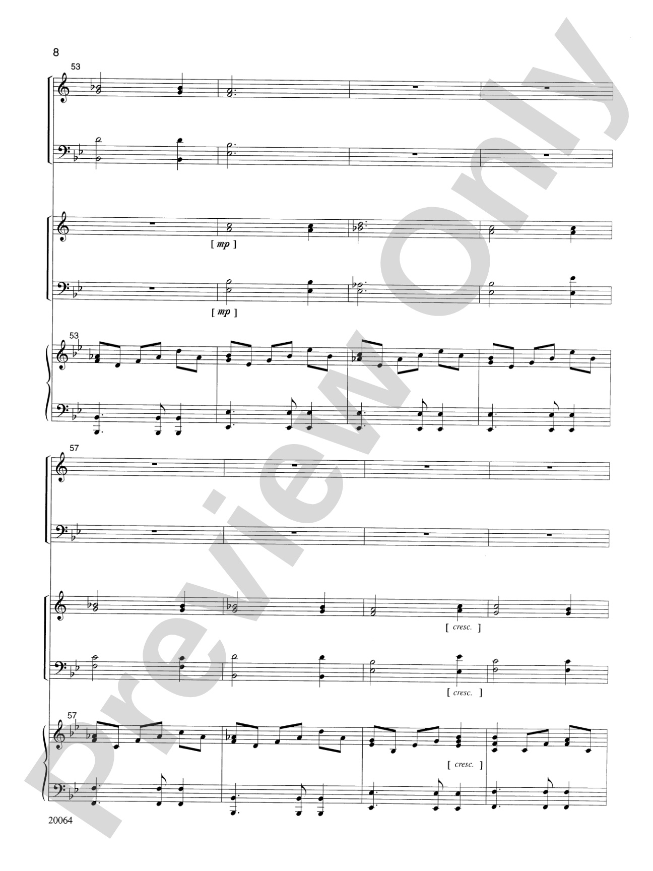 Antiphonal Gloria: Choral SoundPax