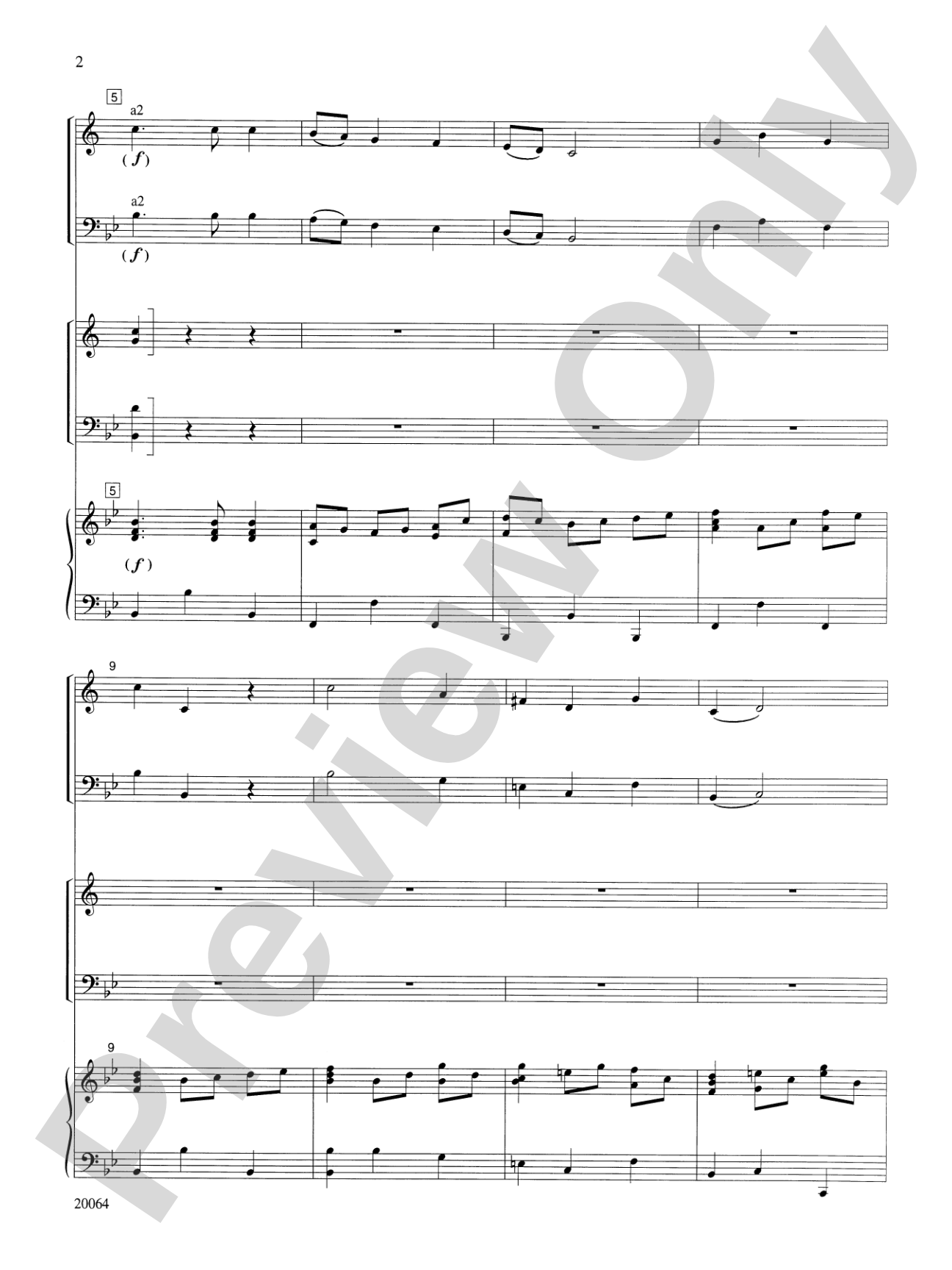 Antiphonal Gloria: Choral SoundPax