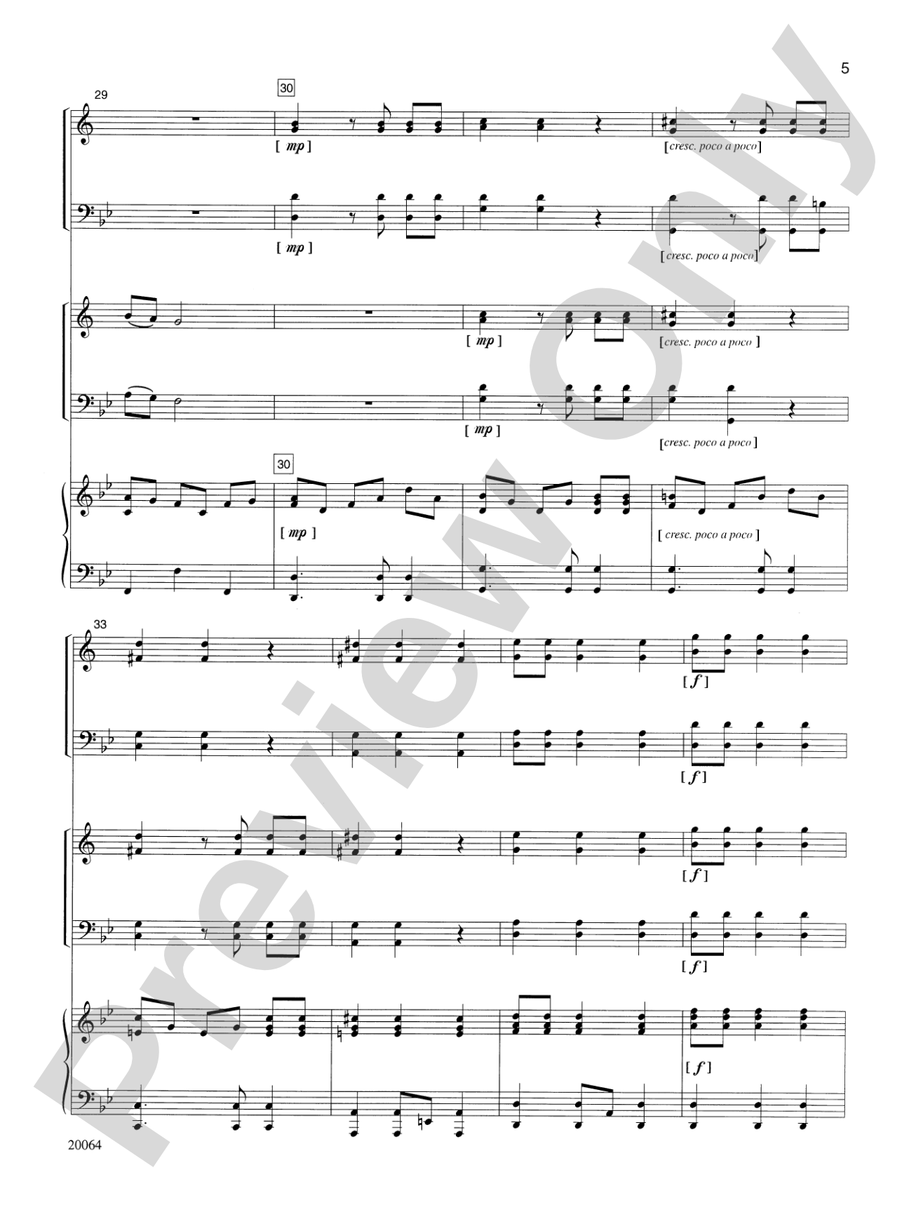 Antiphonal Gloria: Choral SoundPax