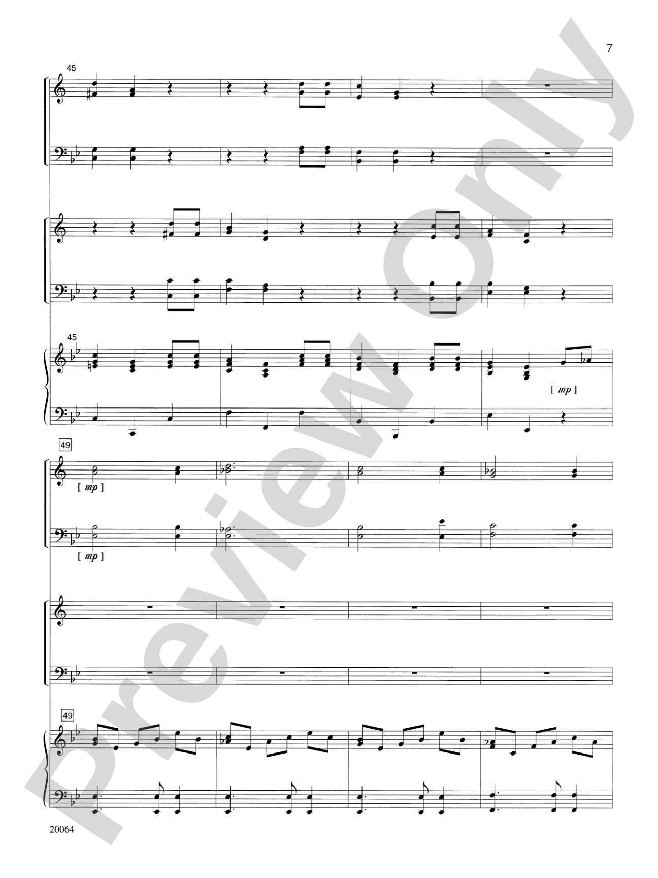 Antiphonal Gloria: Choral SoundPax