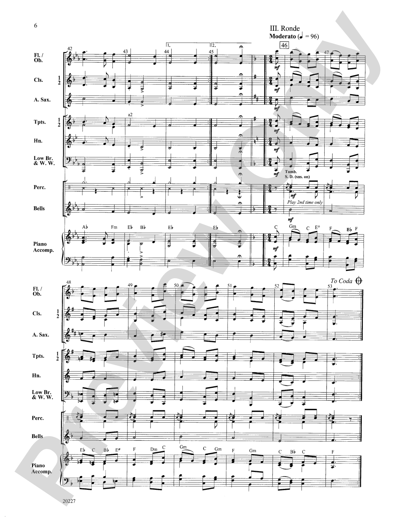 Renaissance Dances: Concert Band Conductor Score & Parts