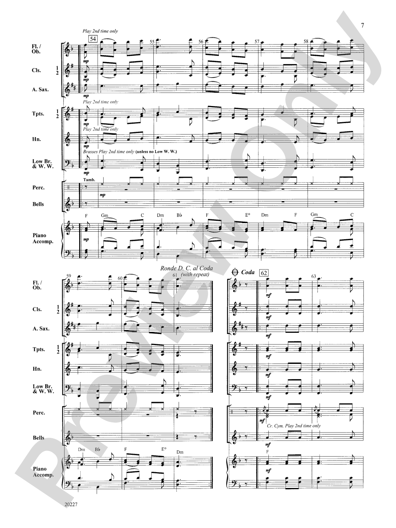 Renaissance Dances: Concert Band Conductor Score & Parts