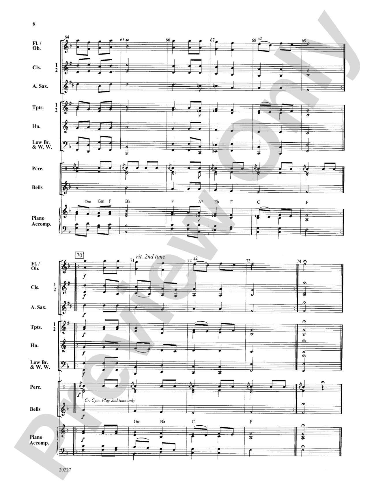Renaissance Dances: Concert Band Conductor Score & Parts