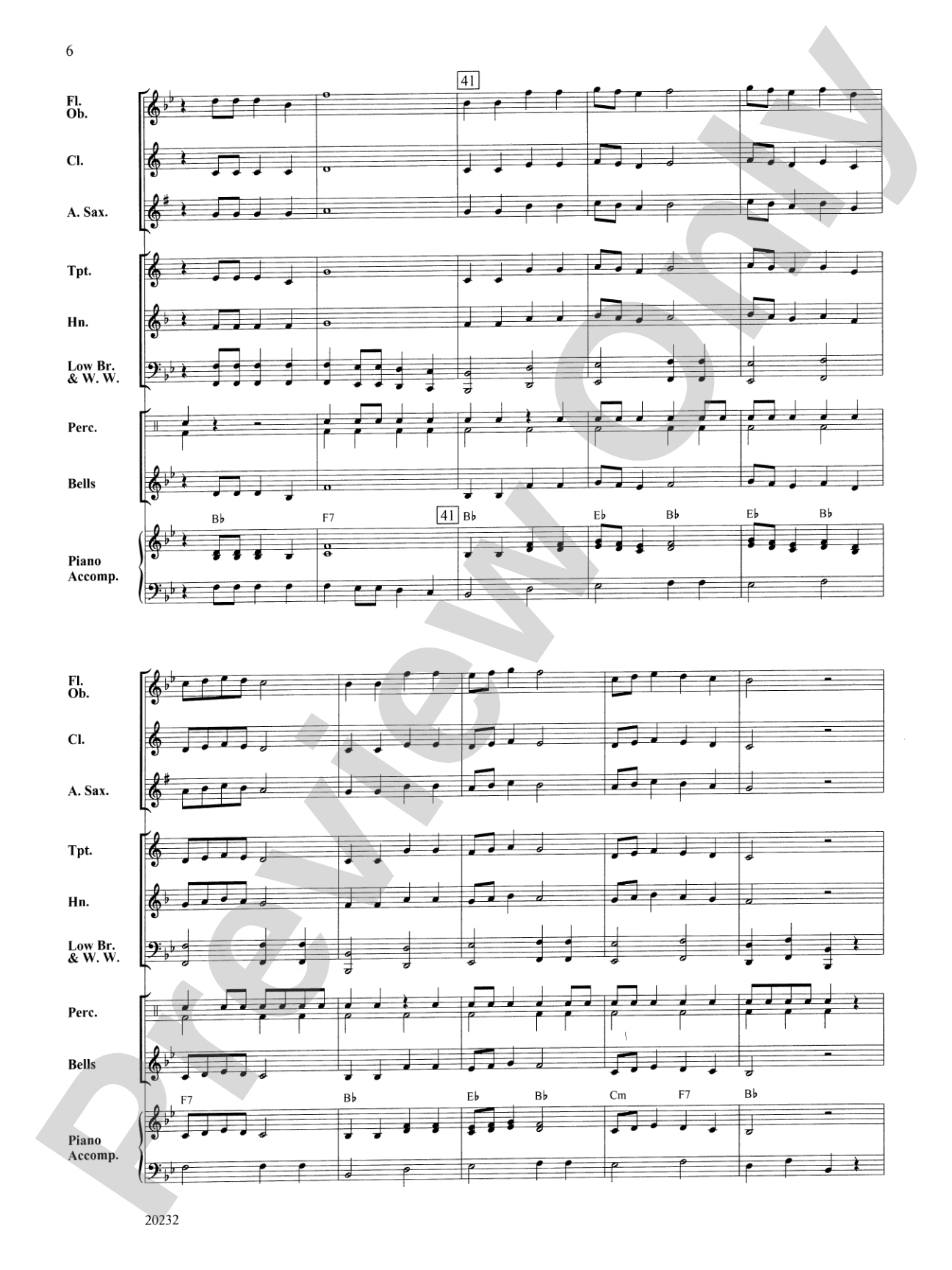 Drums-up-Front March: Concert Band Conductor Score & Parts