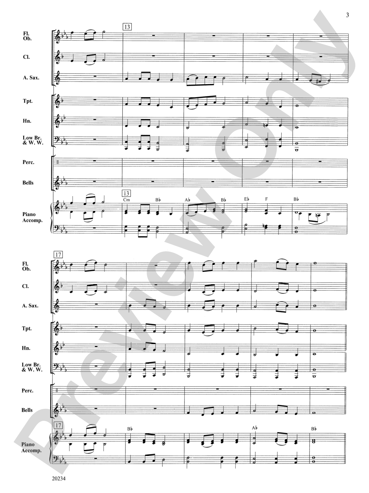 The Enchanted Wizard: Concert Band Conductor Score & Parts