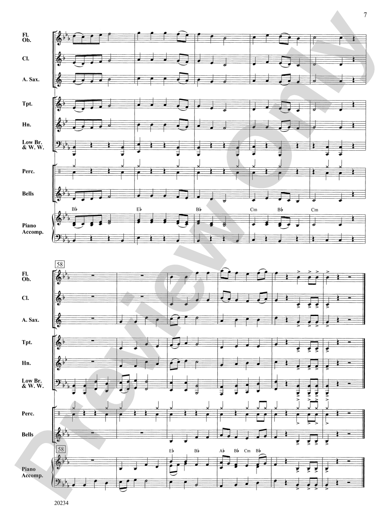 The Enchanted Wizard: Concert Band Conductor Score & Parts