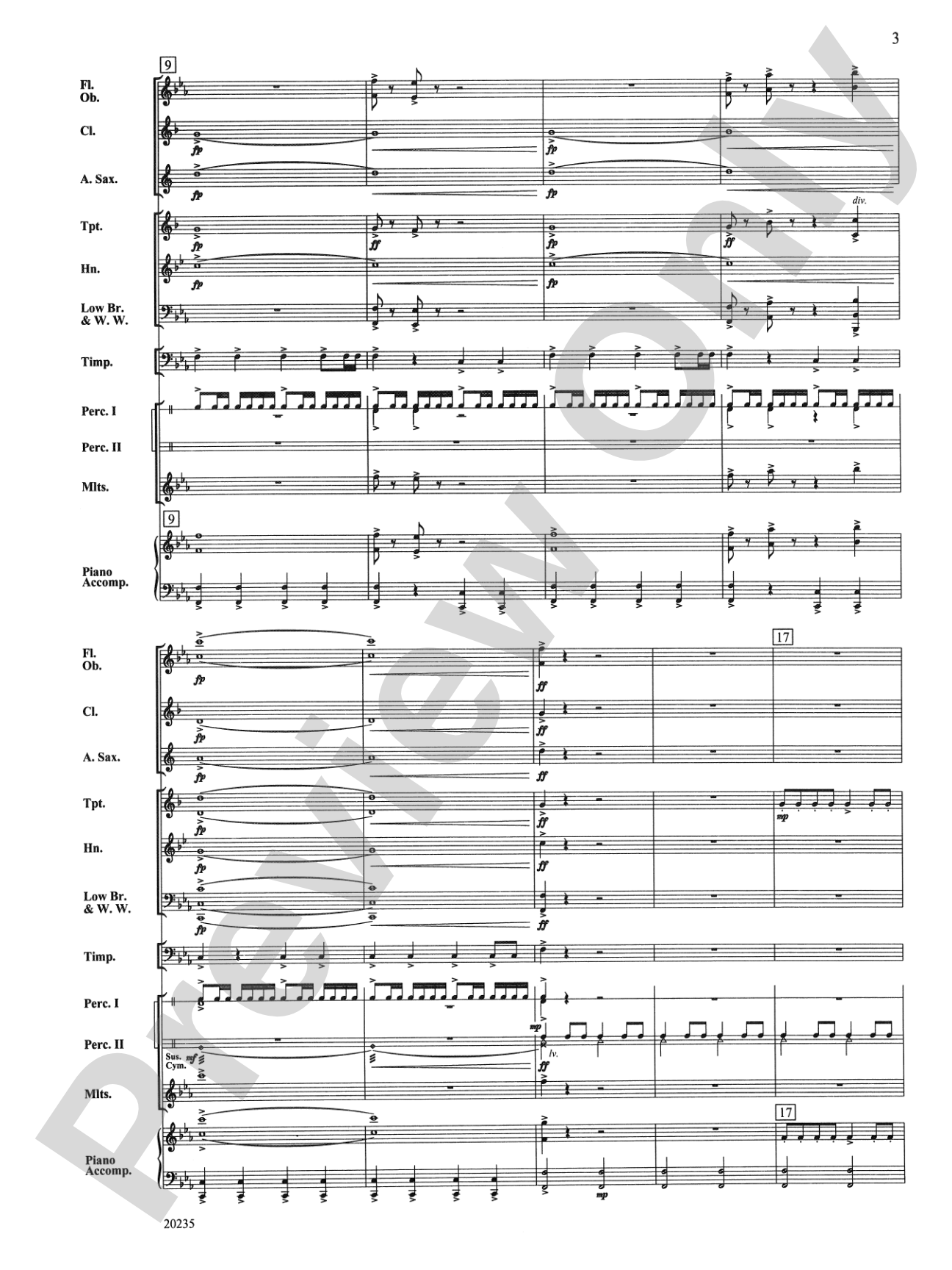 Ritmico!: Concert Band Conductor Score & Parts