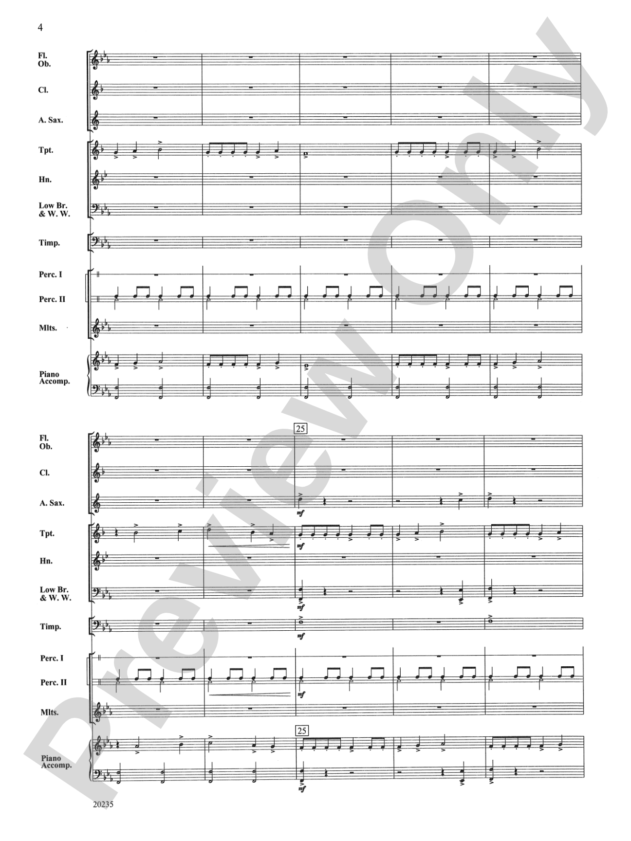 Ritmico!: Concert Band Conductor Score & Parts
