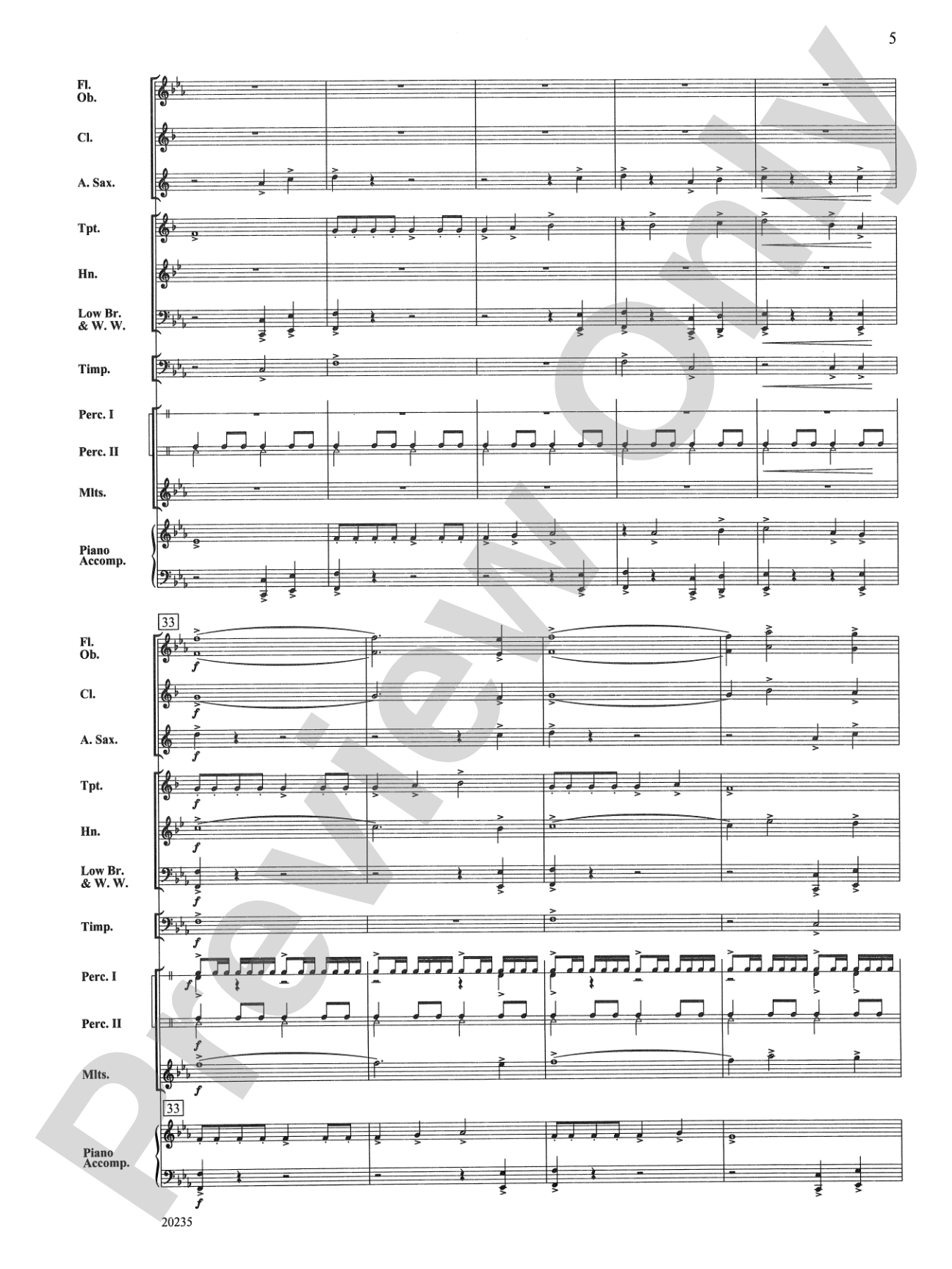 Ritmico!: Concert Band Conductor Score & Parts