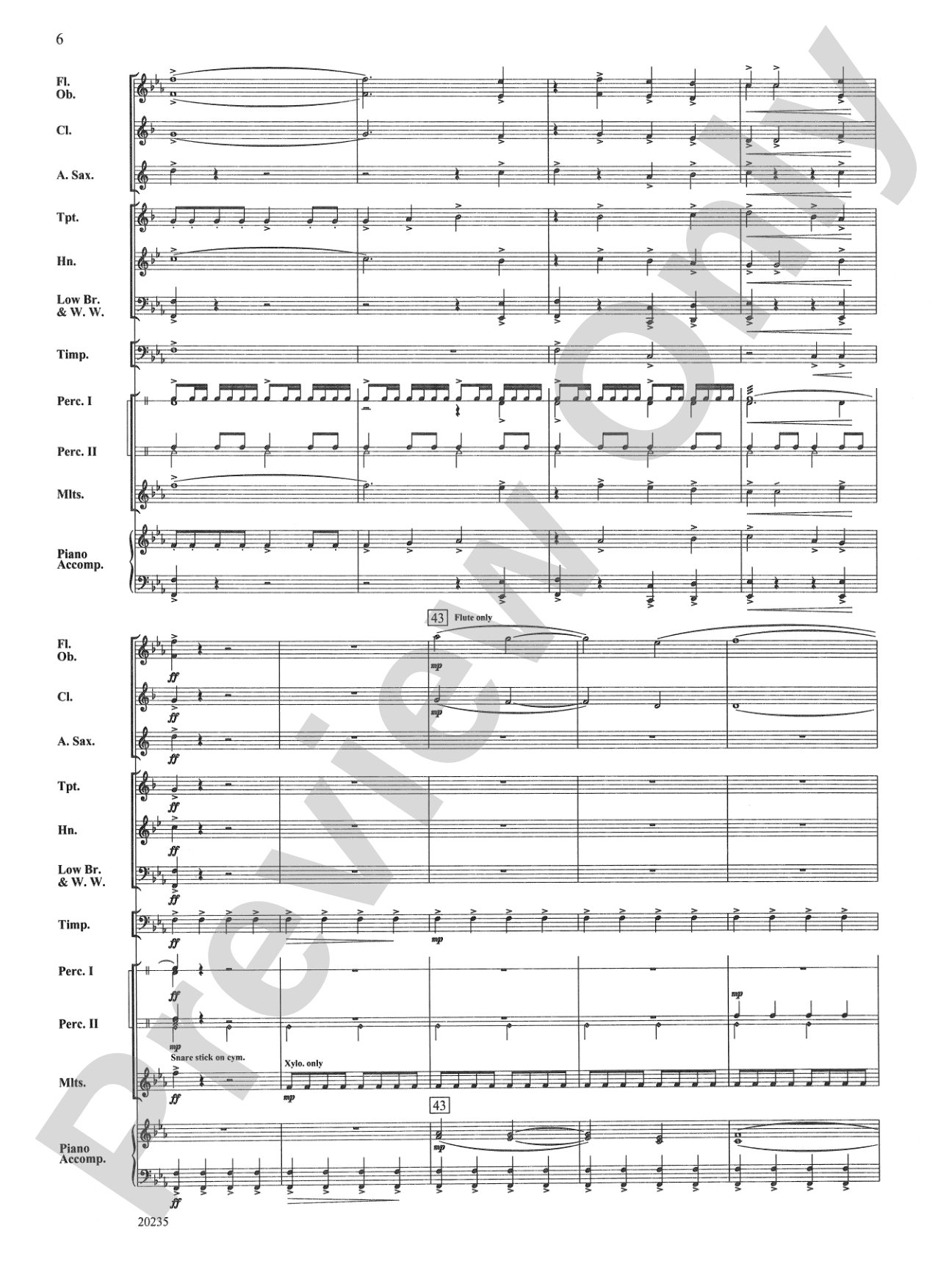 Ritmico!: Concert Band Conductor Score & Parts