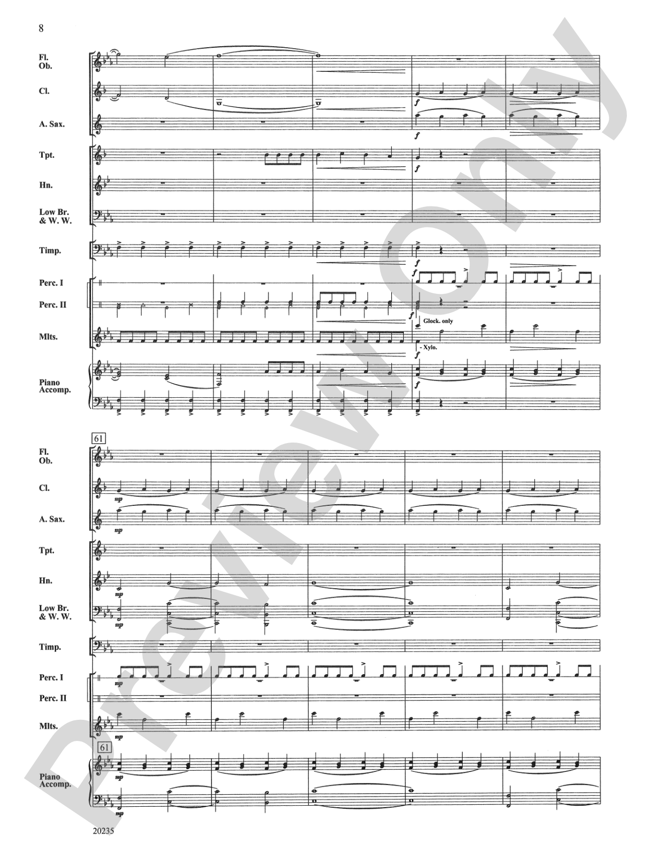 Ritmico!: Concert Band Conductor Score & Parts