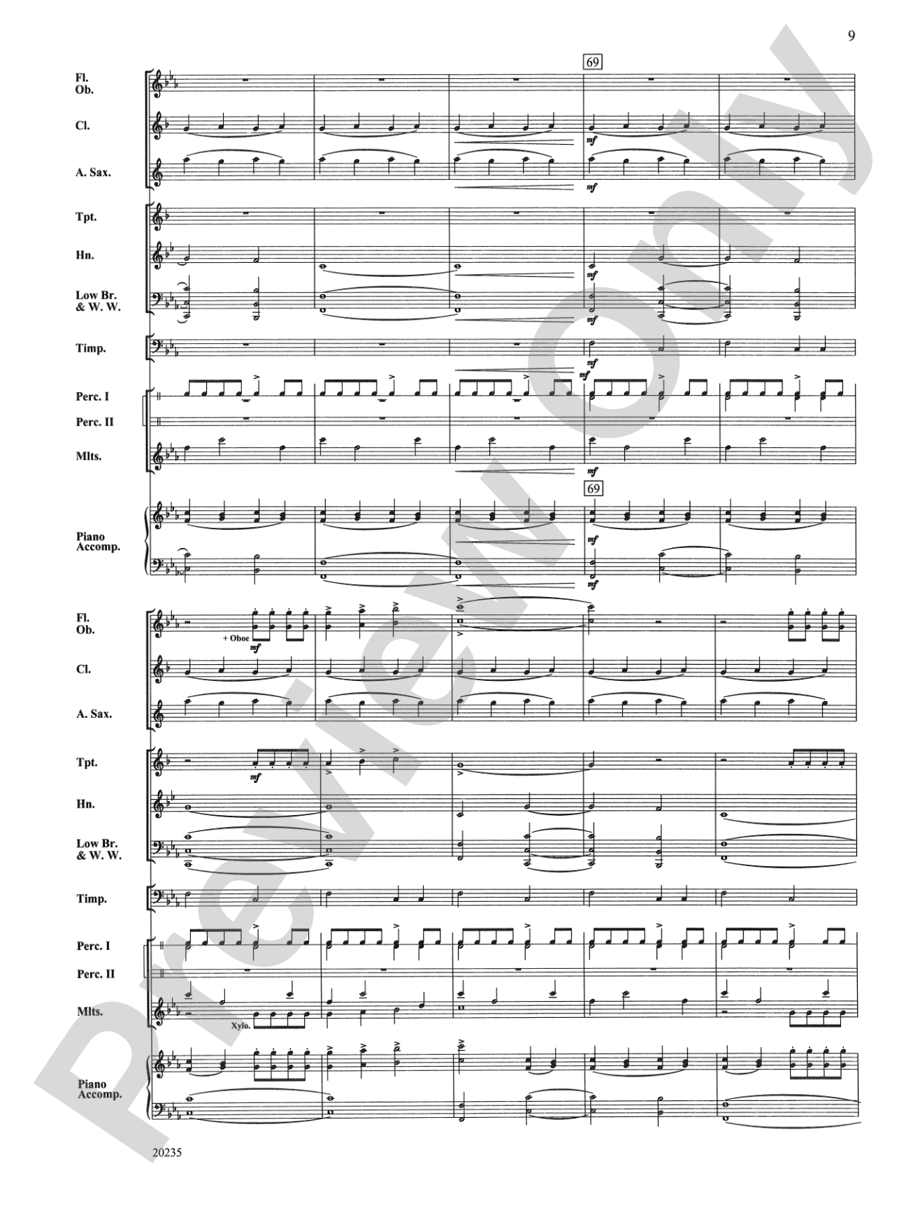 Ritmico!: Concert Band Conductor Score & Parts