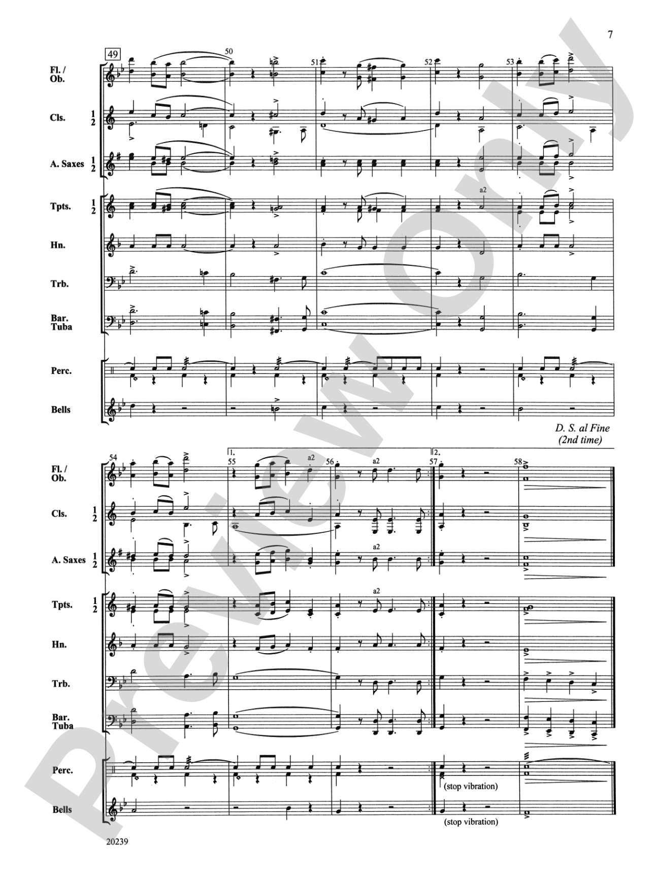 Colonel Bogey: Concert Band Conductor Score & Parts