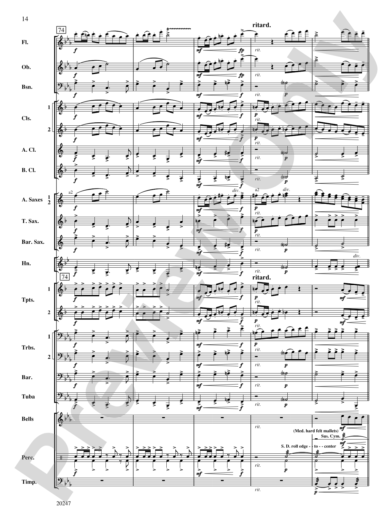 Prairie Schooner: Concert Band Conductor Score & Parts