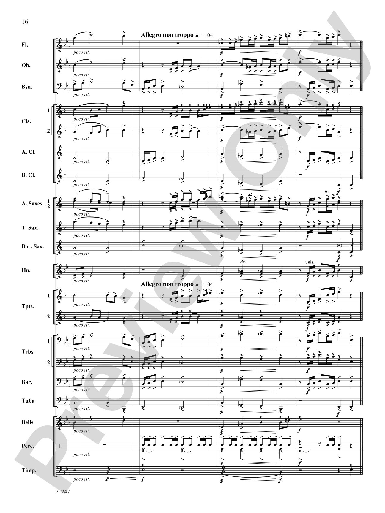 Prairie Schooner: Concert Band Conductor Score & Parts