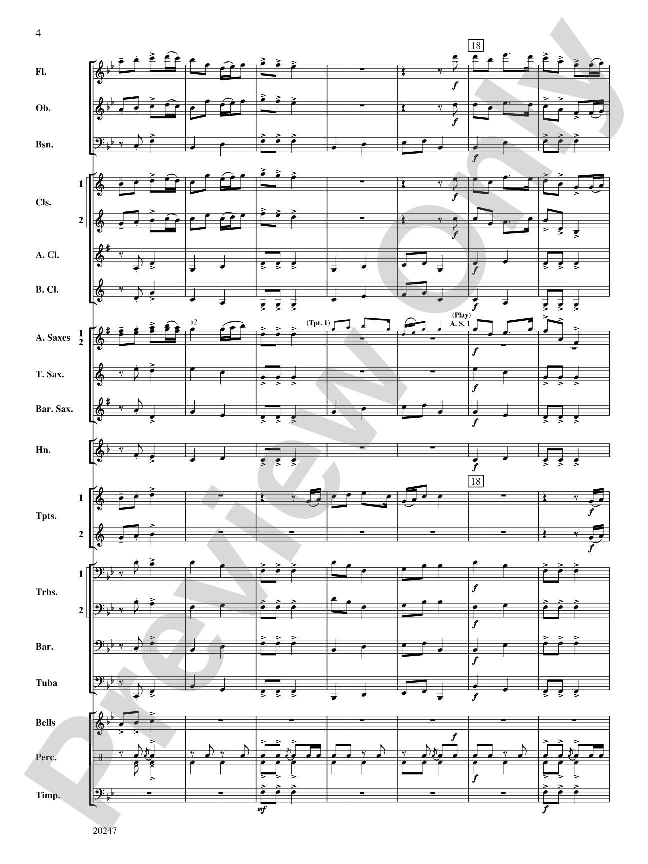 Prairie Schooner: Concert Band Conductor Score & Parts