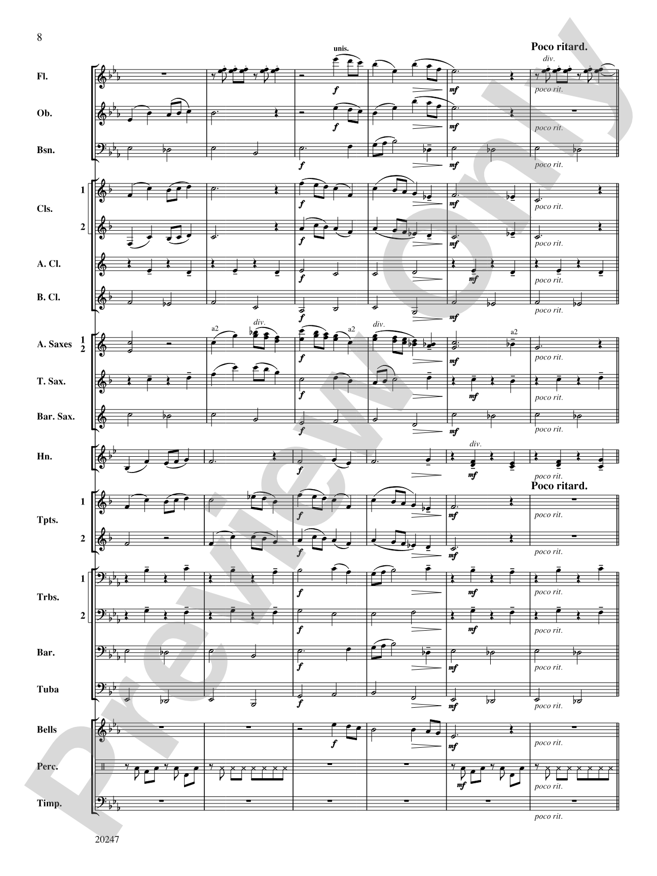Prairie Schooner: Concert Band Conductor Score & Parts