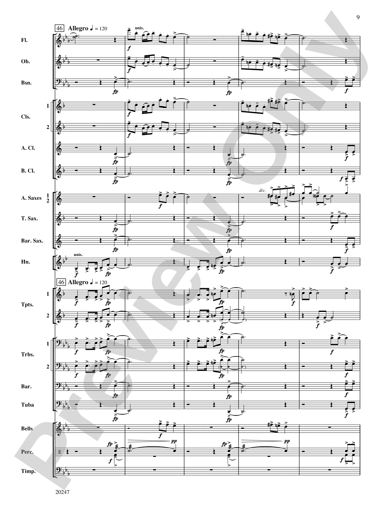 Prairie Schooner: Concert Band Conductor Score & Parts