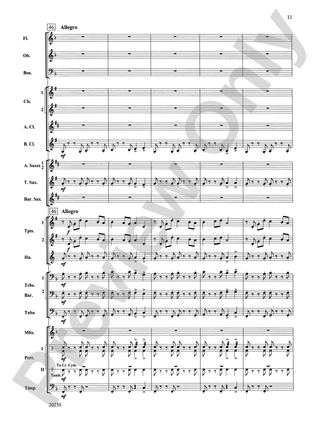 Dolce and Dance: Concert Band Conductor Score & Parts