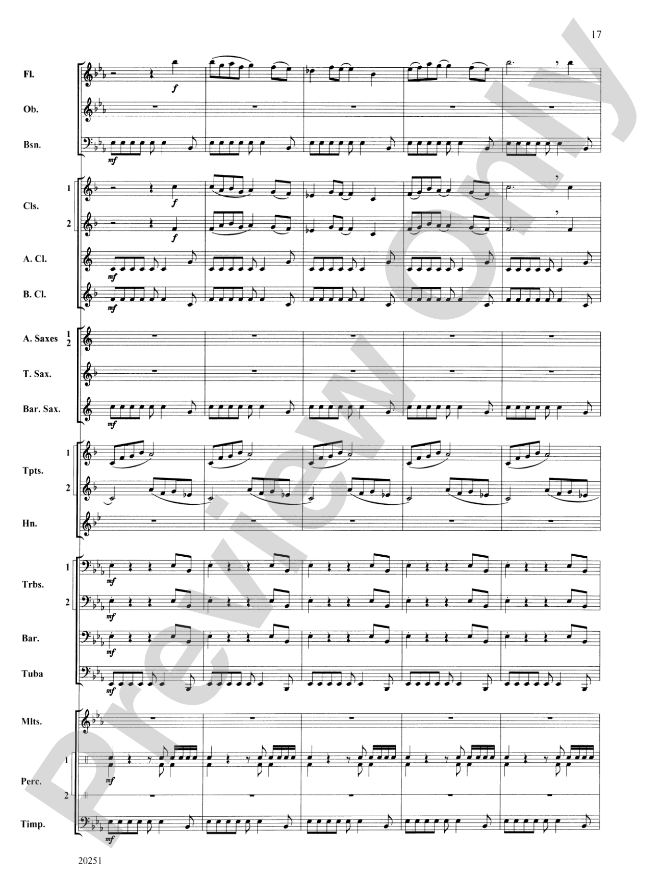 Metamorphosis: Score