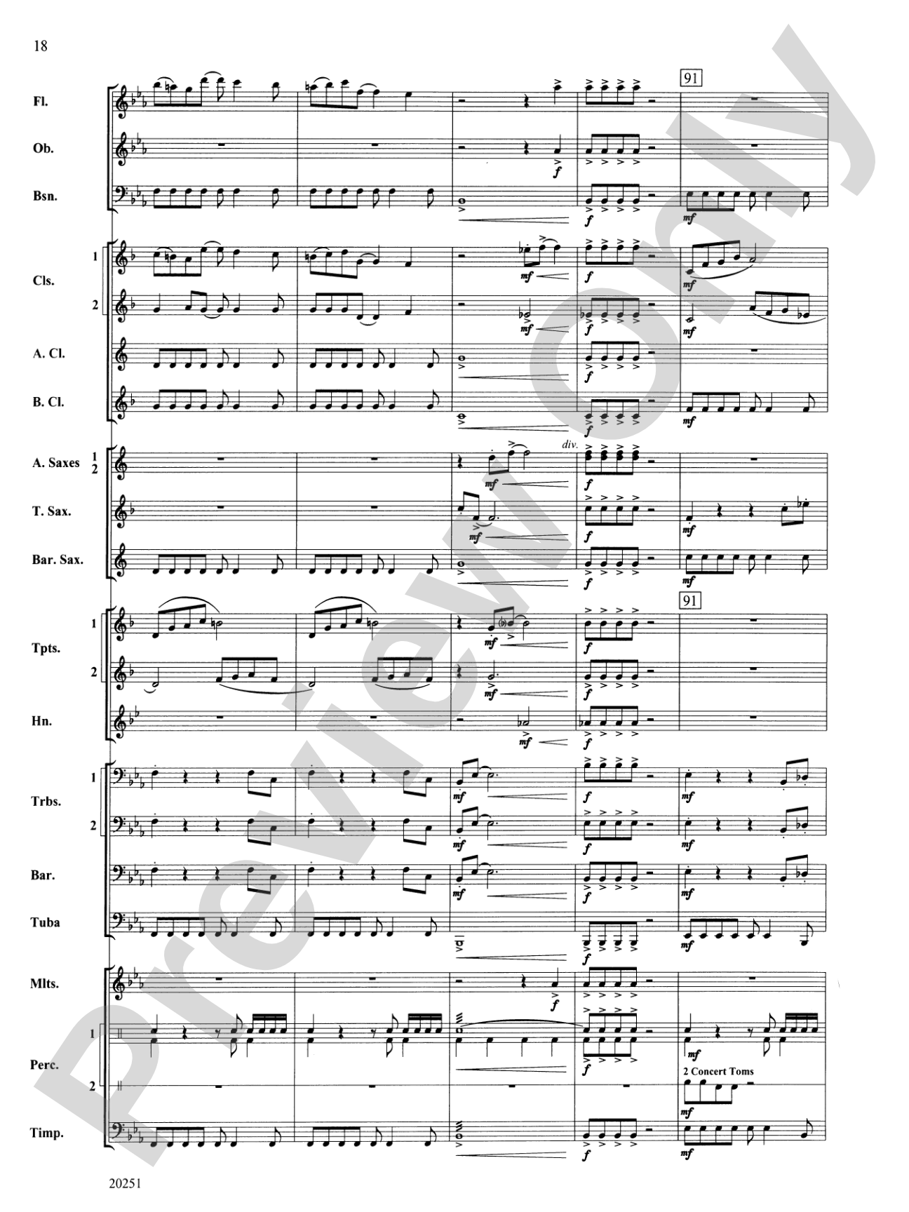 Metamorphosis: Score