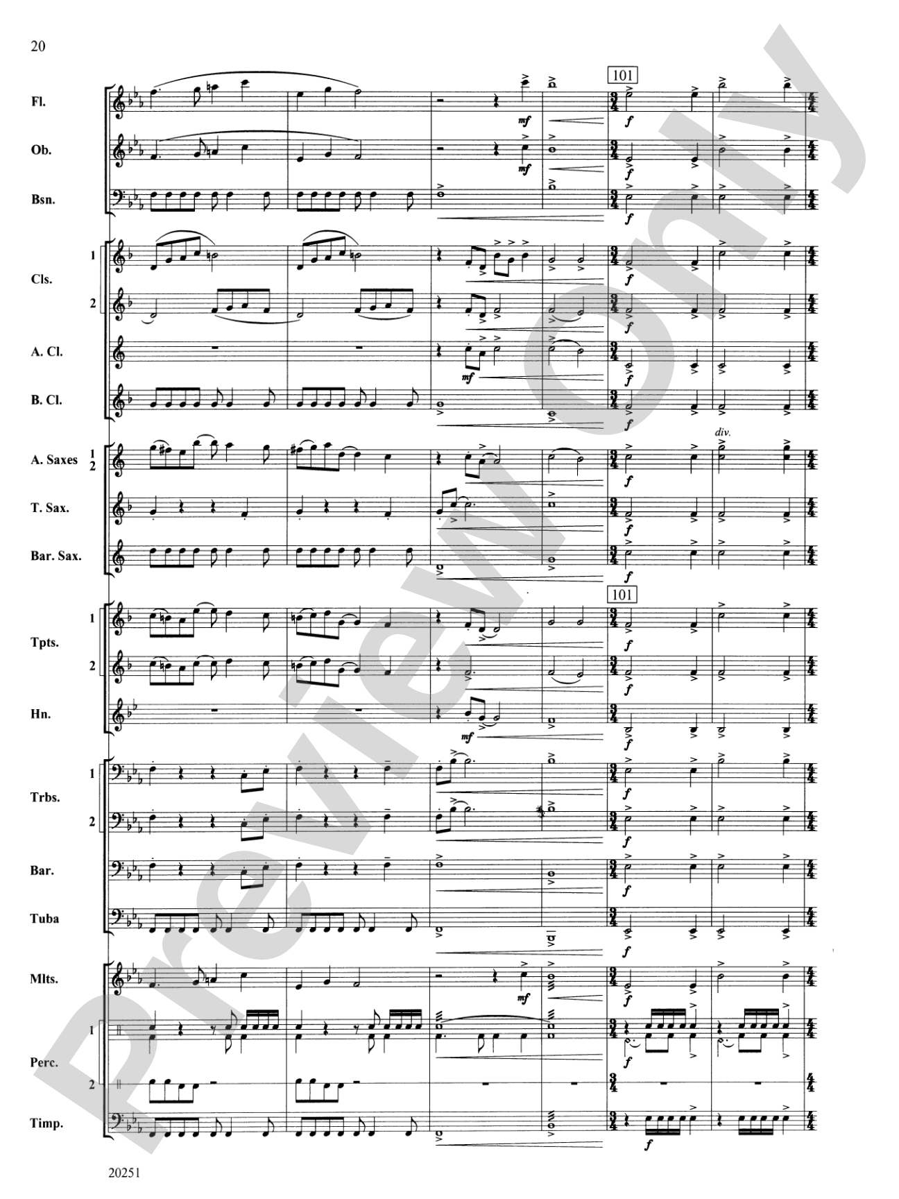 Metamorphosis: Score