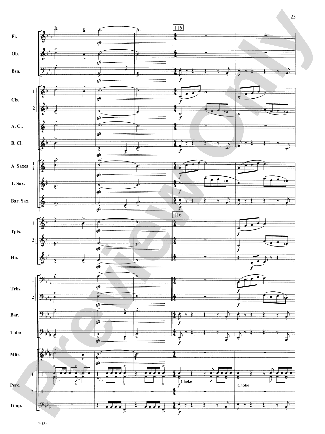 Metamorphosis: Score