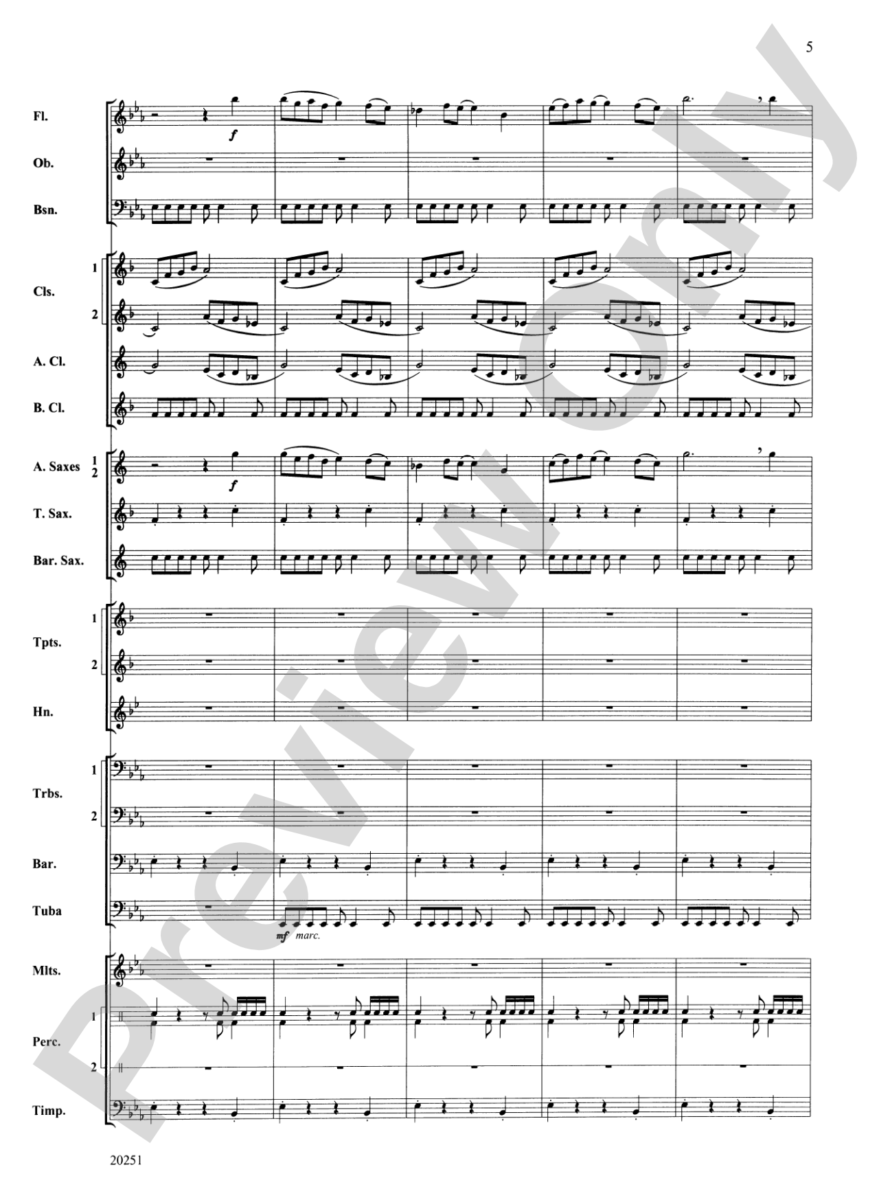 Metamorphosis: Score