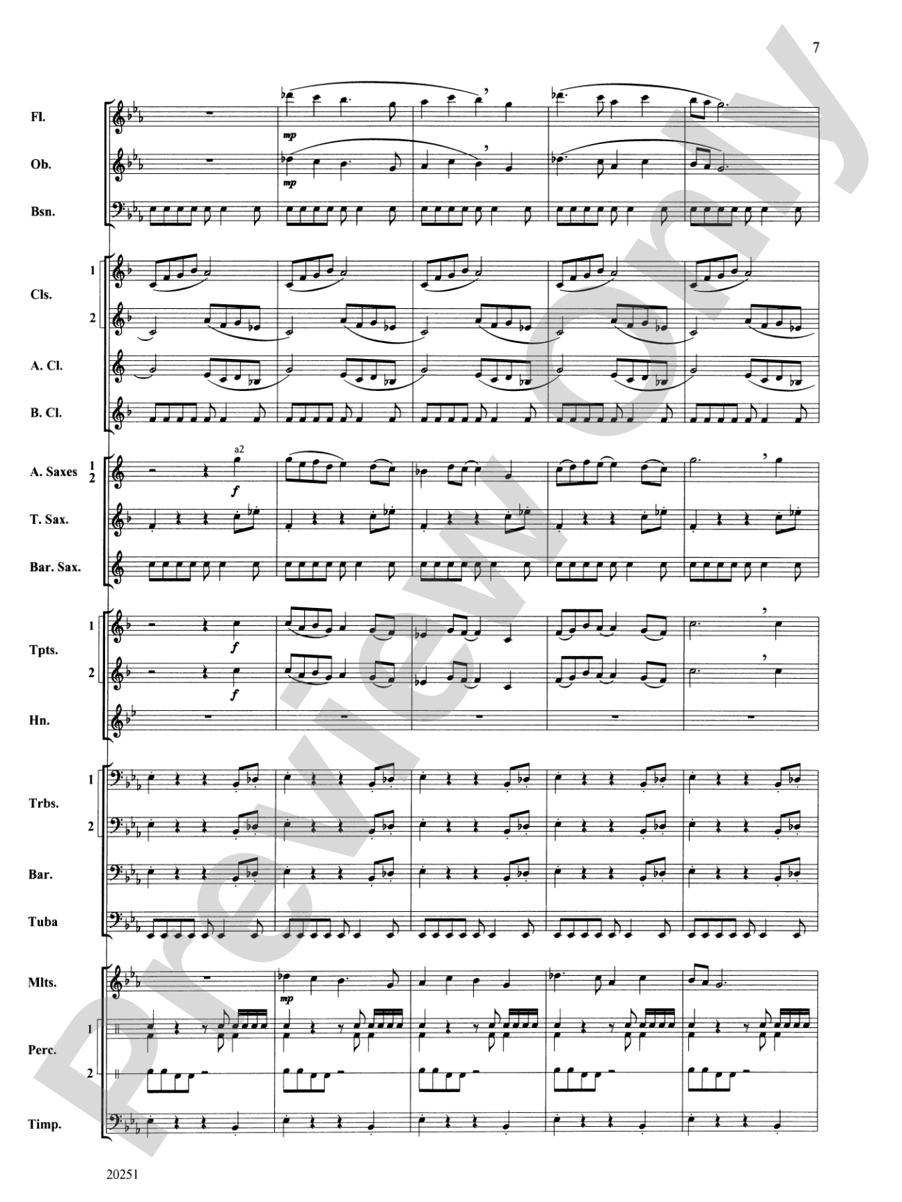 Metamorphosis: Score