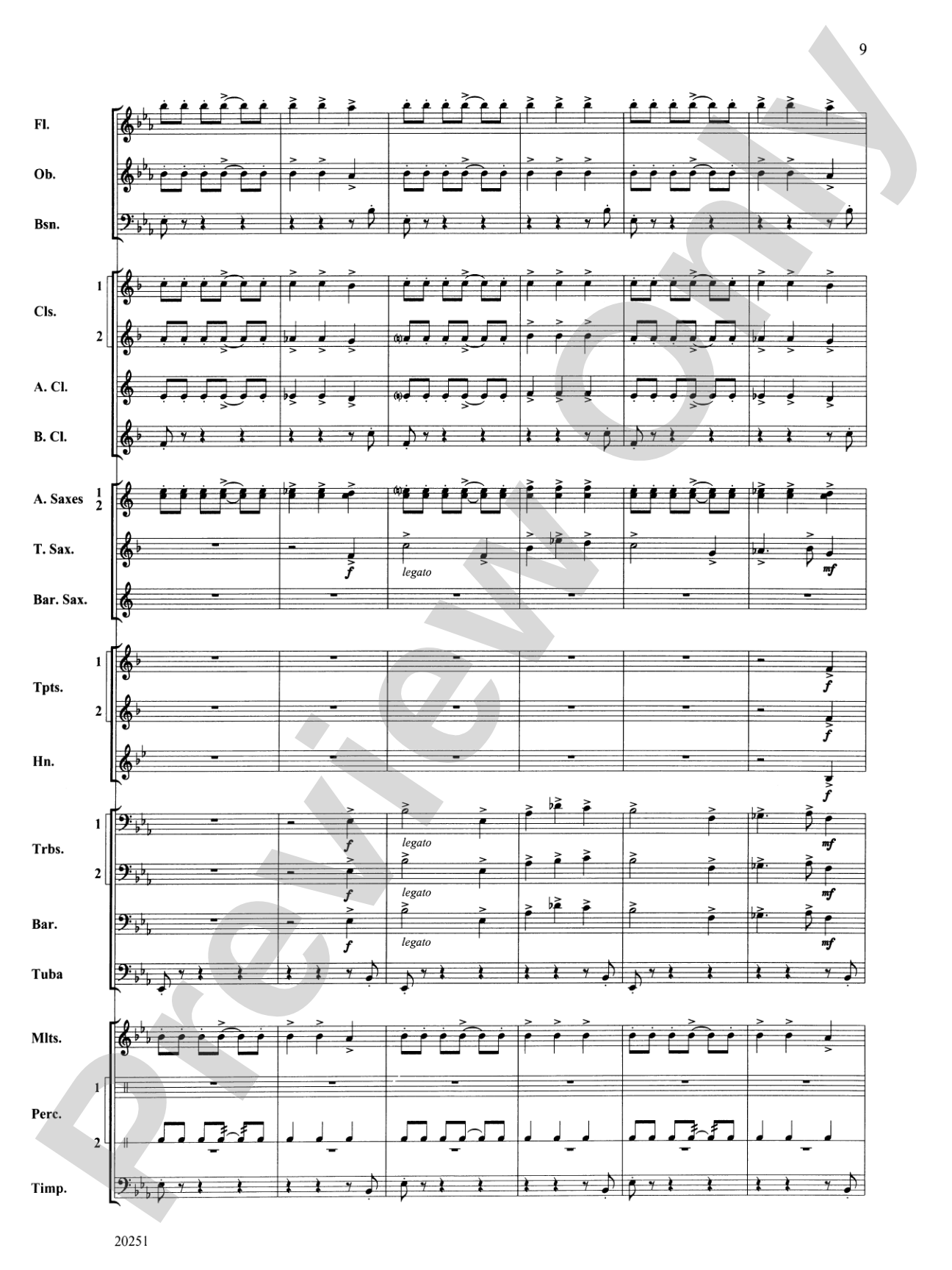 Metamorphosis: Score