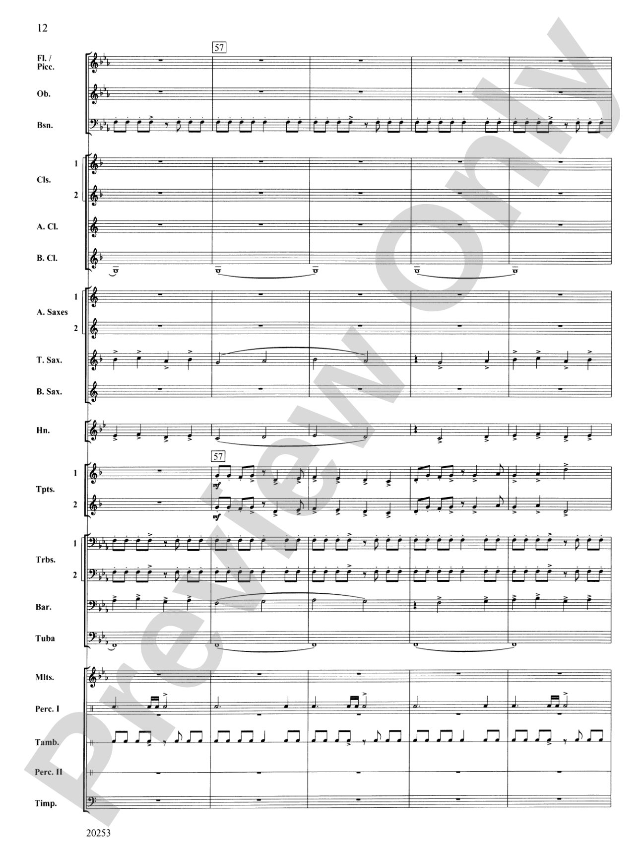 Garden of the Black Rose: Concert Band Conductor Score & Parts