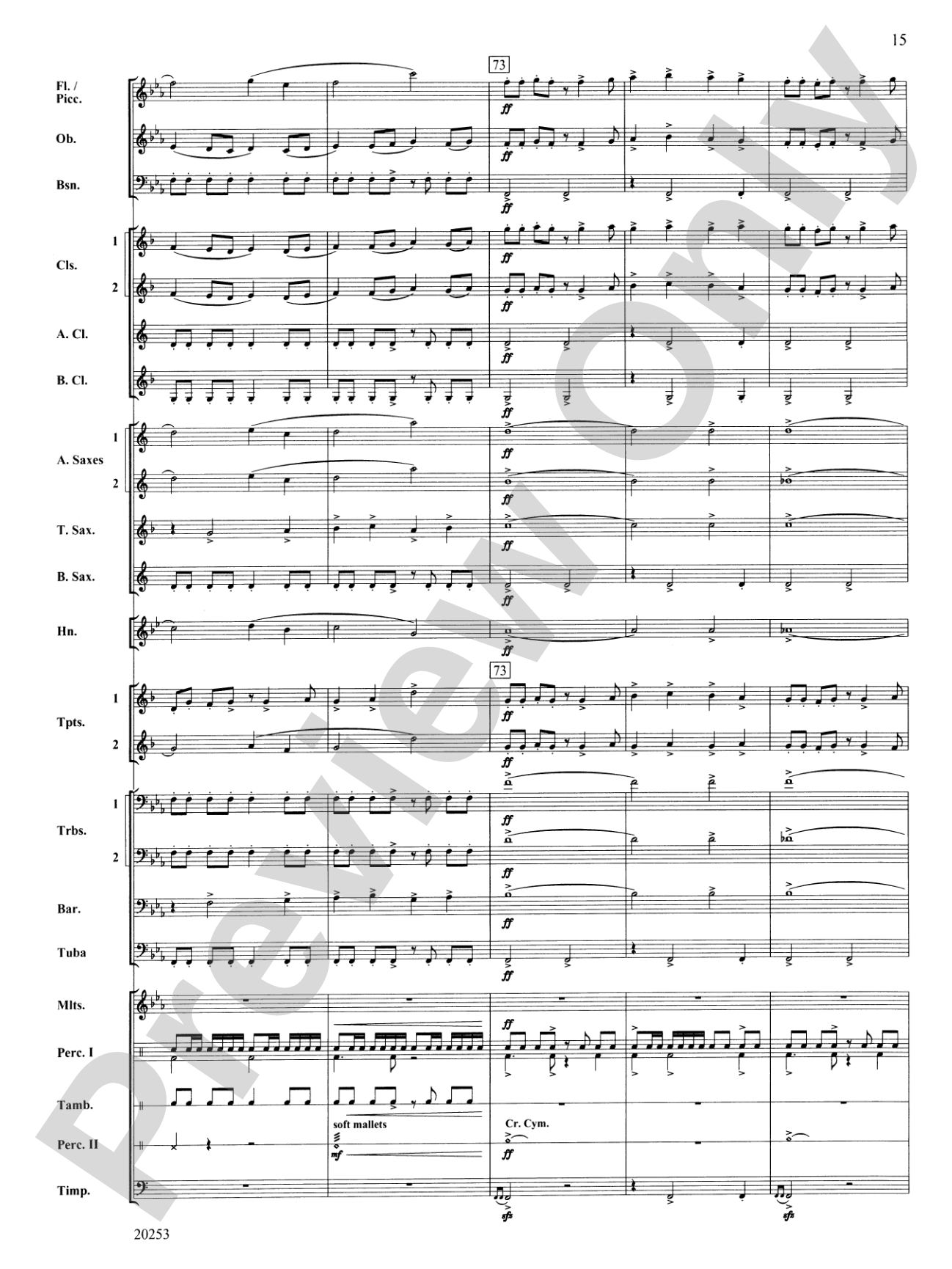 Garden of the Black Rose: Concert Band Conductor Score & Parts