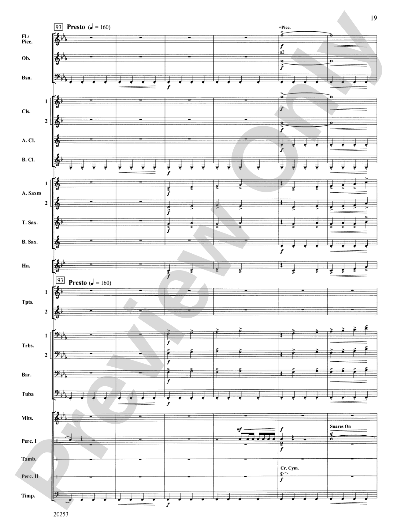 Garden of the Black Rose: Concert Band Conductor Score & Parts