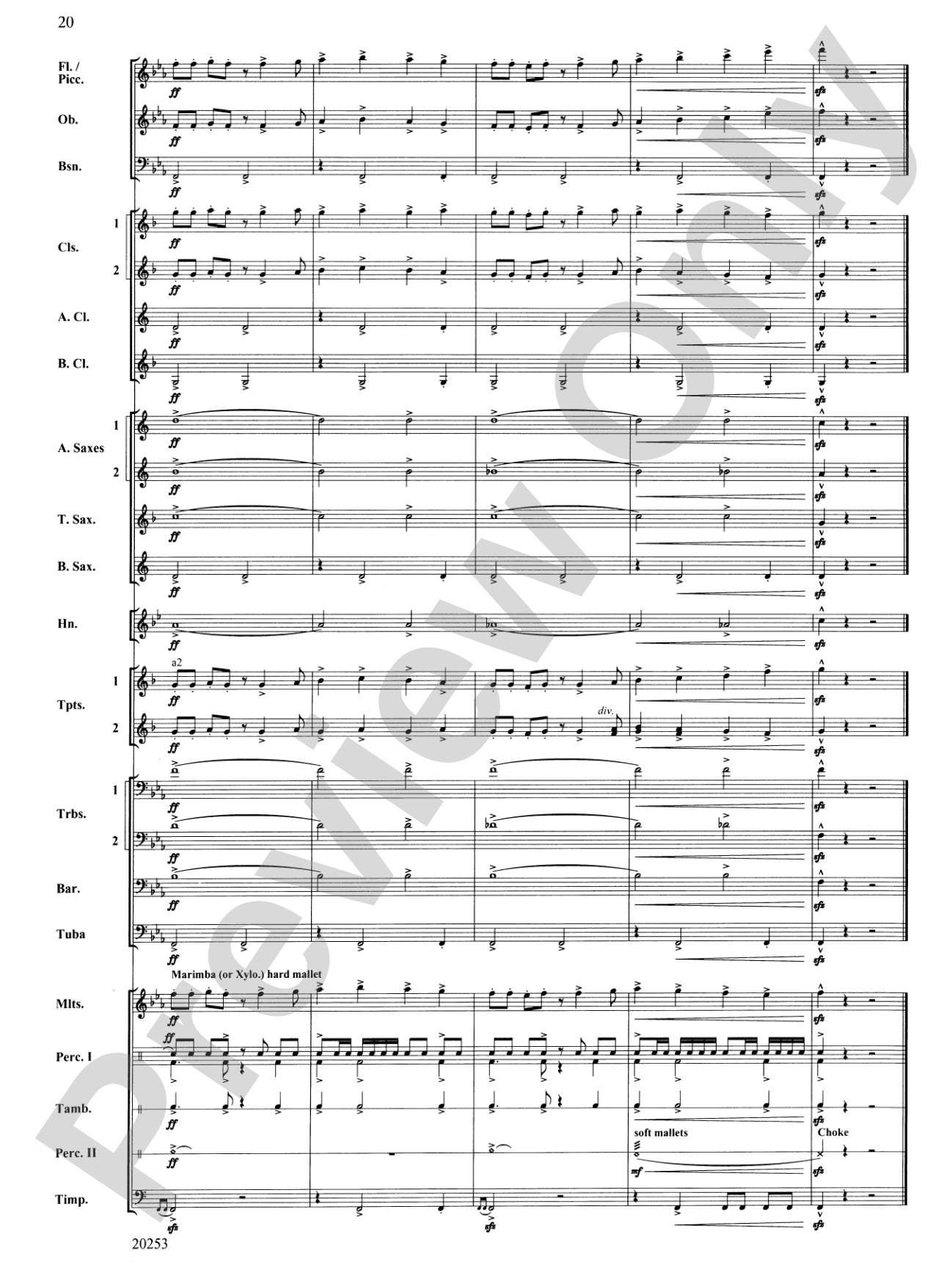 Garden of the Black Rose: Concert Band Conductor Score & Parts