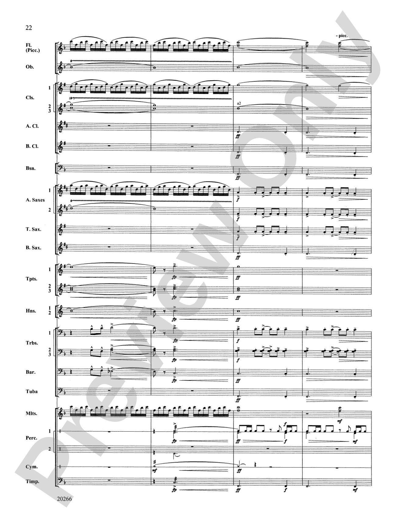 Ghost Fleet: Concert Band Conductor Score & Parts