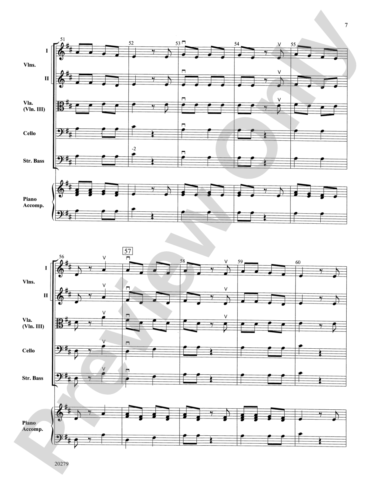 Holiday Magic: String Orchestra Conductor Score & Parts