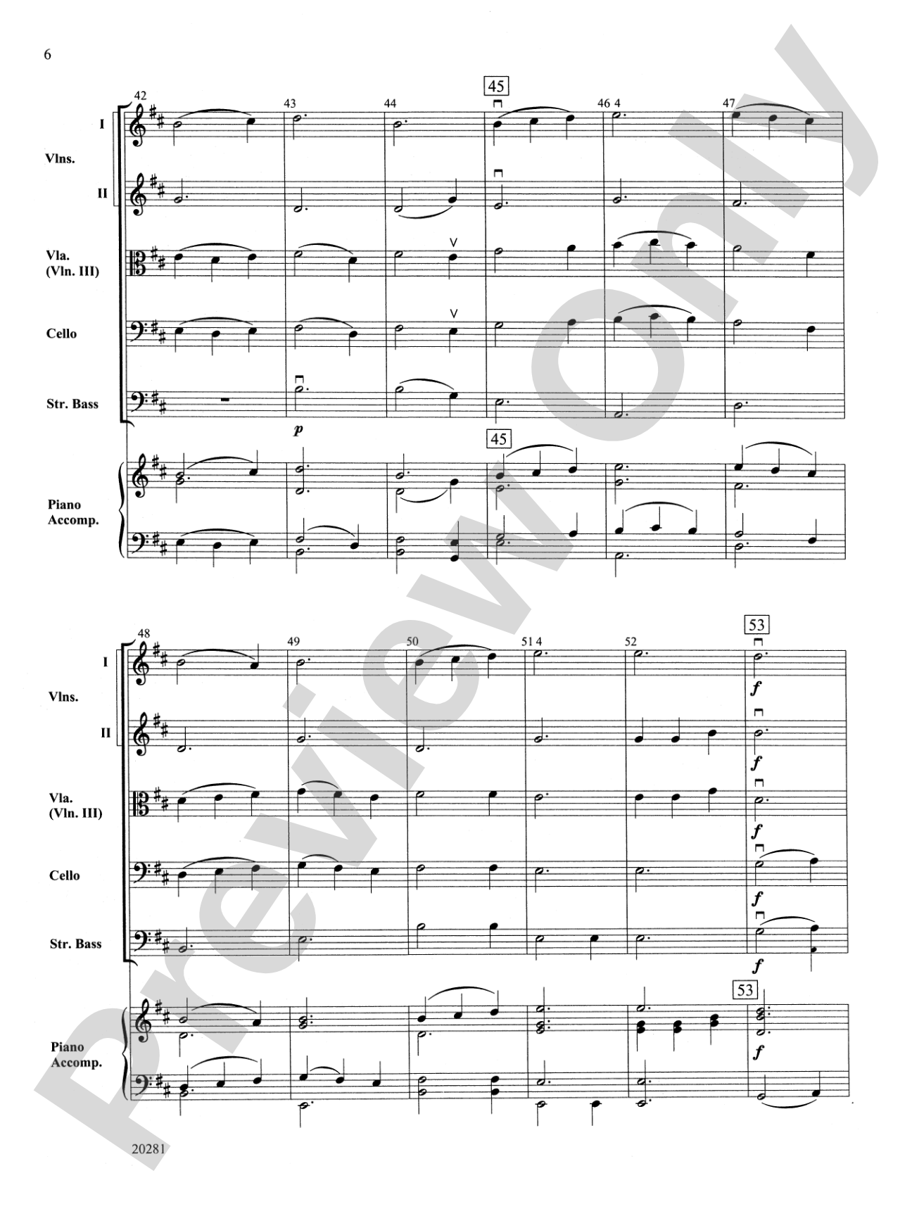 Fantasy on Greensleeves: String Orchestra Conductor Score & Parts