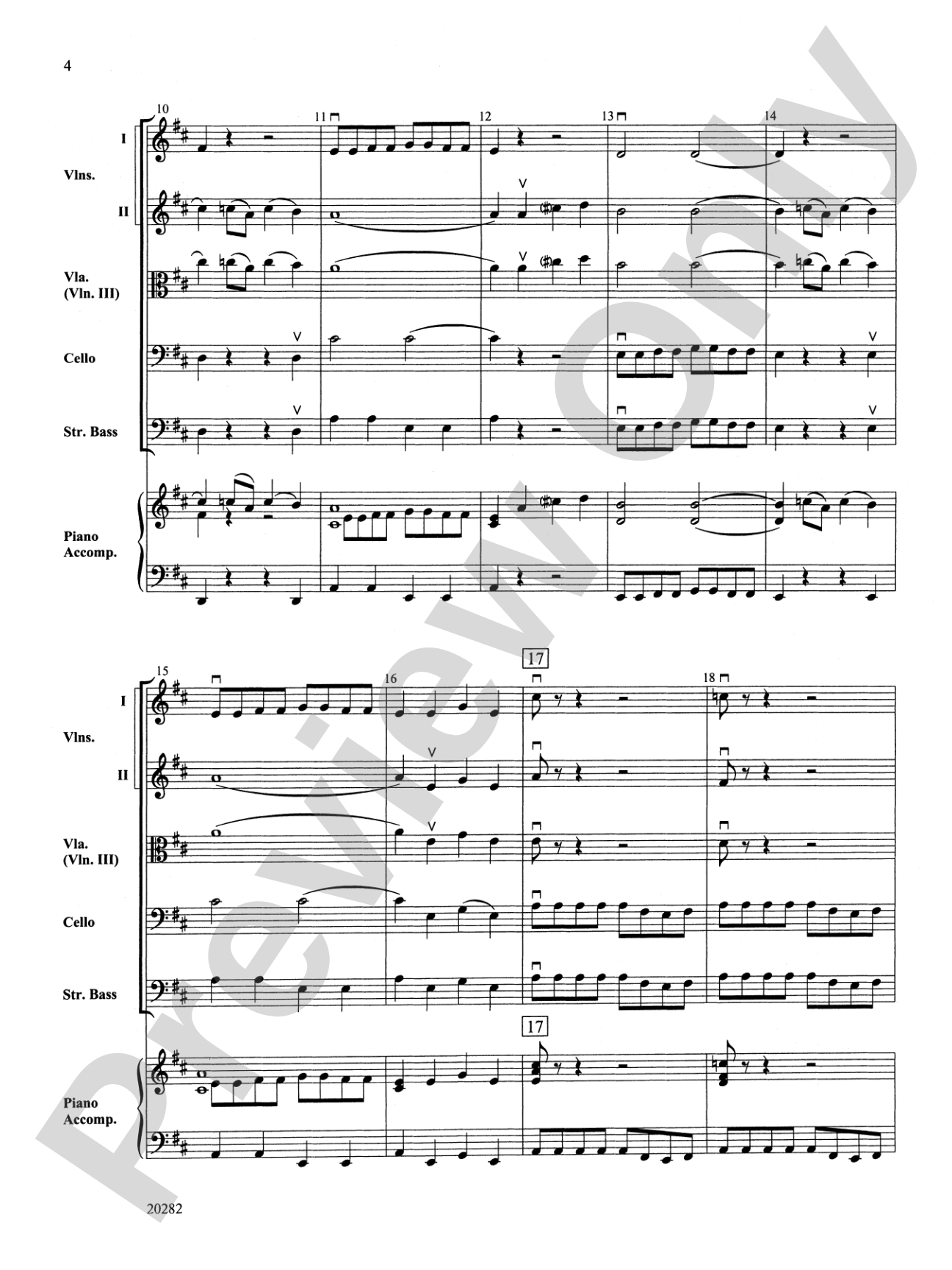 Bow-town Blues: String Orchestra Conductor Score & Parts