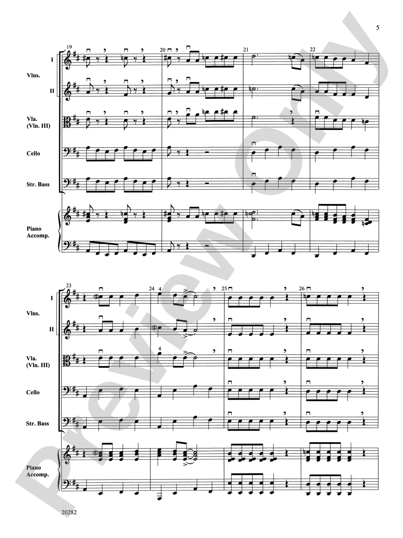 Bow-town Blues: String Orchestra Conductor Score & Parts