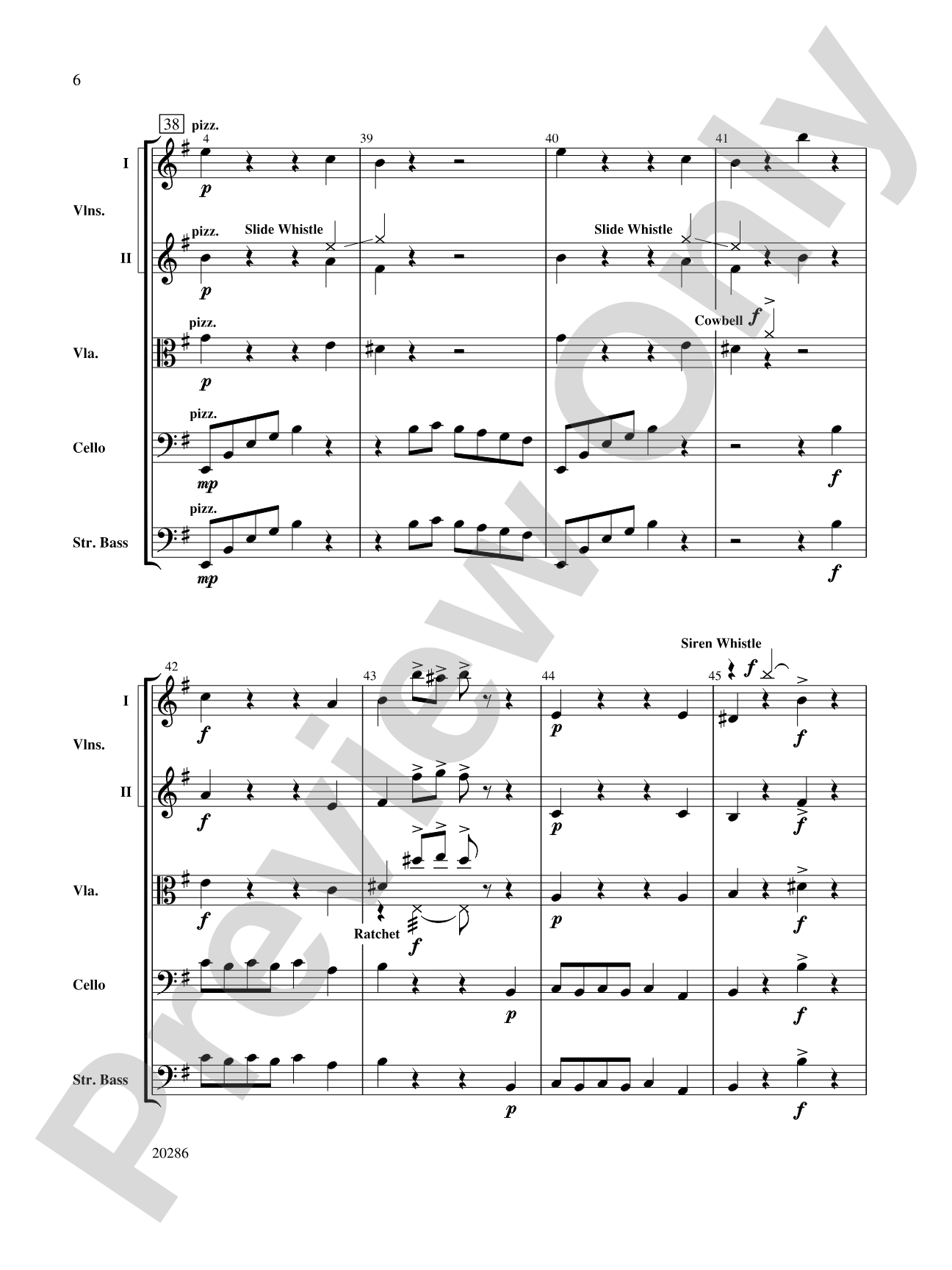 End Pin Rag (Cello and Bass Section Feature): String Orchestra Conductor Score & Parts