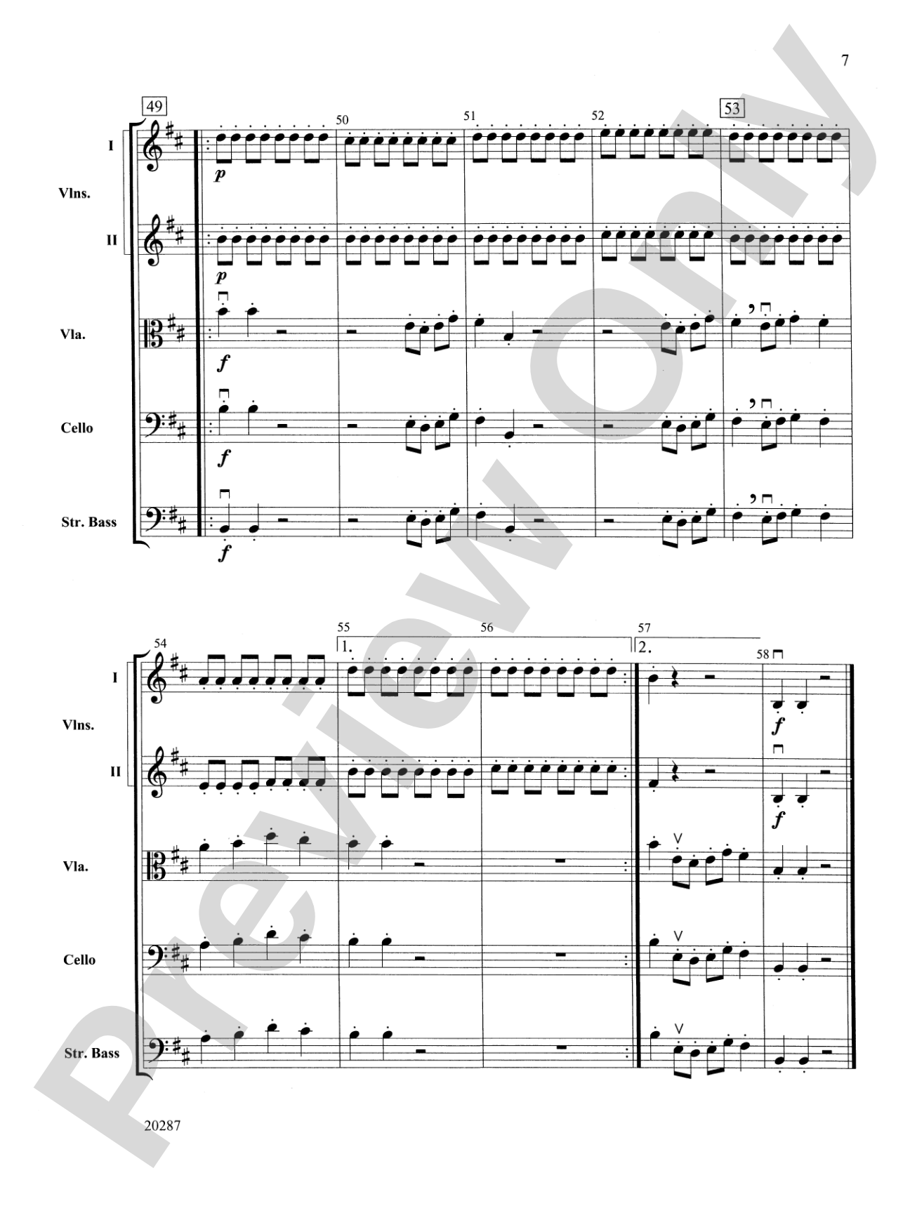 Gargoyles: String Orchestra Conductor Score & Parts